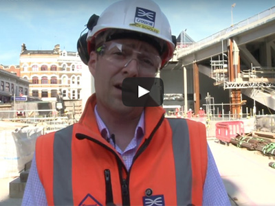 Andy Scholes, site manager for Farringdon Station