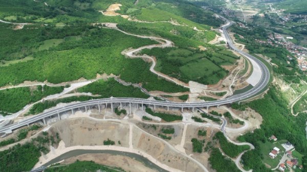 Infrastructure: Motorways like Kosovo Route 6, a 40-mile (65-kilometers), four-lane motorway connect communities.