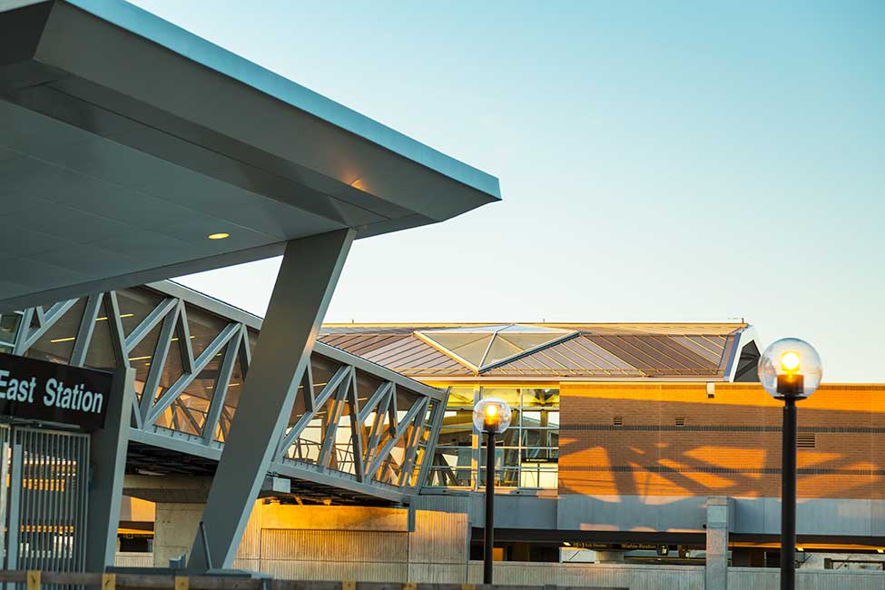 Pedestrian Bridges for Dulles Rail Project - Bechtel