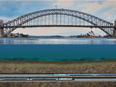 Work on the rail lines beneath Sydney Harbour is to start within 18 months